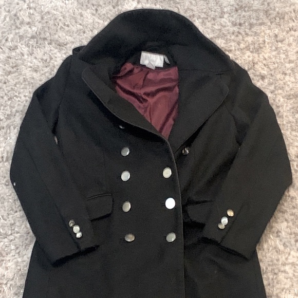 H&M Military-style Double-breasted Trench Coat - Picture 1 of 15